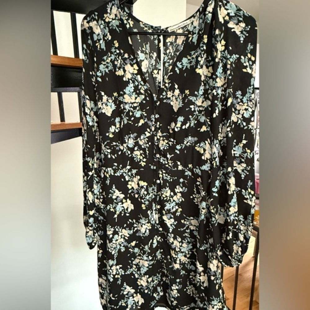Abercrombie & Fitch women’s floral midi dress size M Y2K